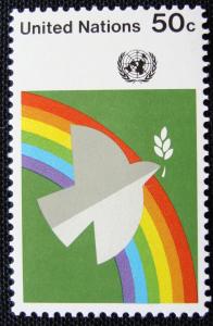 UN #271, MNH, Single, Dove & Rainbow, SCV $.70 L10