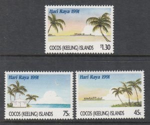 Cocos Keeling Islands 241-243 MNH VF