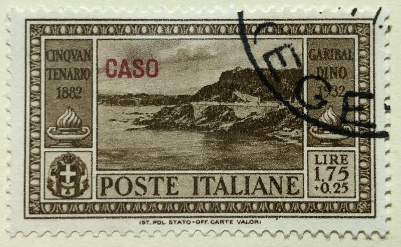 AlexStamps AEGEAN ISLANDS, CASO #24 VF Used 