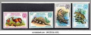 SWAZILAND - 1969 WILDLIFE CONSERVATION / ANIMALS / CROCODILE - 4V MNH