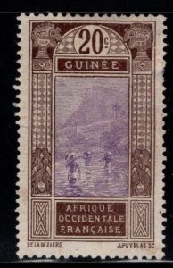 FRENCH GUINEA Scott  74 MH* stamp