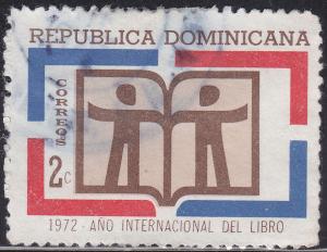 Dominican Republic 690  Intl. Book Year 1972