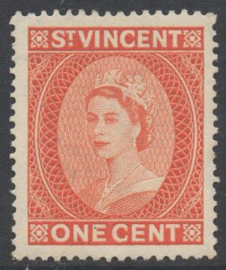 St. Vincent Scott 186 - SG189, 1955 Elizabeth II 1c MH*