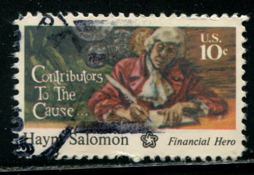 1561 US 10c Contributors to the Cause - Haym Salomon, used