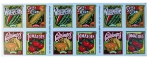 2015 Summer Harvest Forever stamps 2 books total 40 stamps