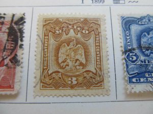 A8P45F16 Mexico 1899 3c Fine Used Stamp-