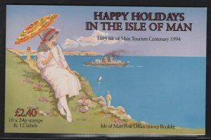 ISLE OF MAN, 586A, BOOKLET, MNH, TOURISM