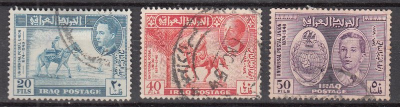 Iraq - 1949 UPU Sc# 130/132 (7055)