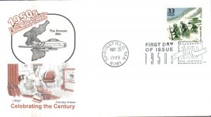 #3187e The Korean War Artmaster FDC