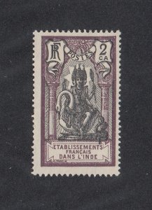 French India Scott #81 Unused, No Gum