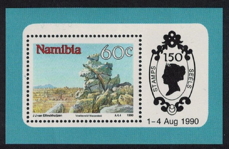 Namibia Mountains Landscapes MS SG#MS544a MI#Block 12