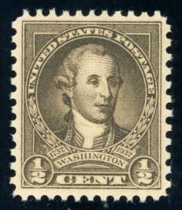 US Stamp #704 Washington Bicentennial 1/2c - PSE Cert - VF-XF 85 - MNH