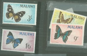 Malawi #37-40  Multiple (Butterflies)