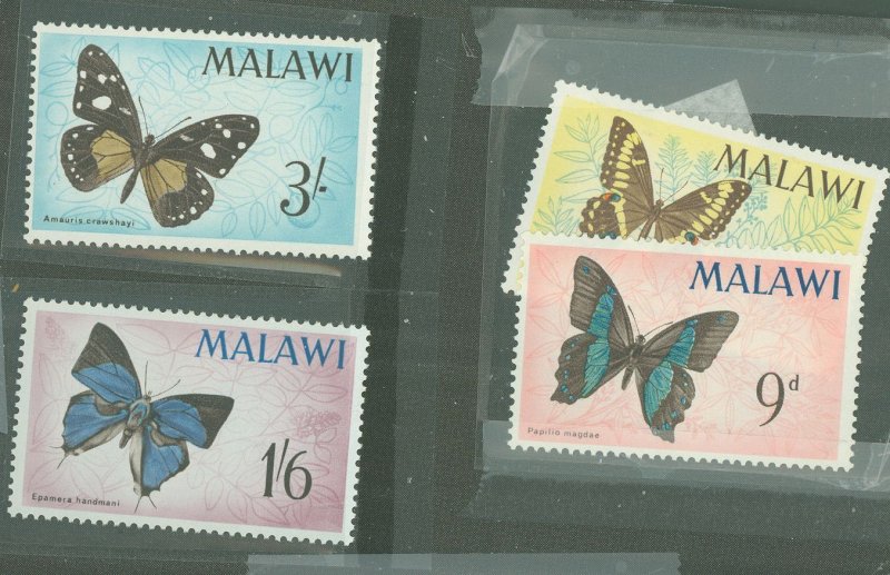 Malawi #37-40  Multiple (Butterflies)