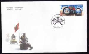 Canada-Sc#1984-stamp on FDC-Canadian Rangers-2003-