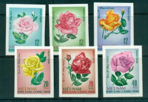 Vietnam North 1968 Roses IMPERF MUH lot83696