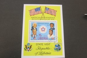 Liberia 1976 Sc C214 CTO set FU