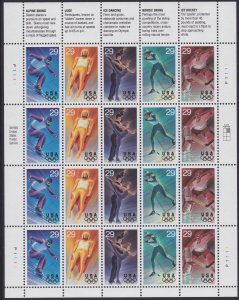 2811a Olympics Sheet MNH