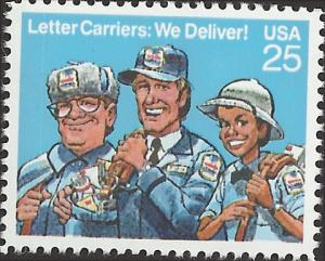 # 2420 MINT NEVER HINGED LETTER CARRIERS