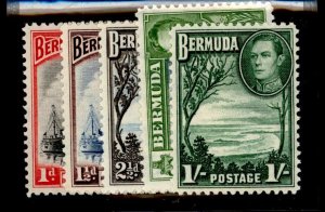 Bermuda #118/122  Multiple