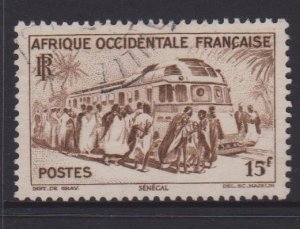 French West Africa Sc#52 Used