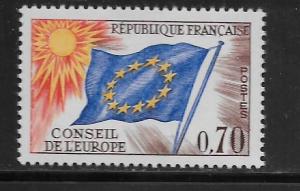 FRANCE, 1O15, MNH, FLAG TYPE