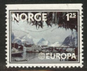 Norway Scott 693 used 1977 stamp