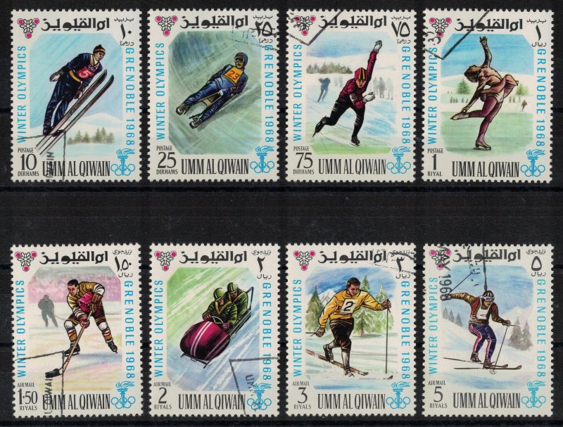 UMM AL QIWAIN 1968 - Olympic games/ complete set