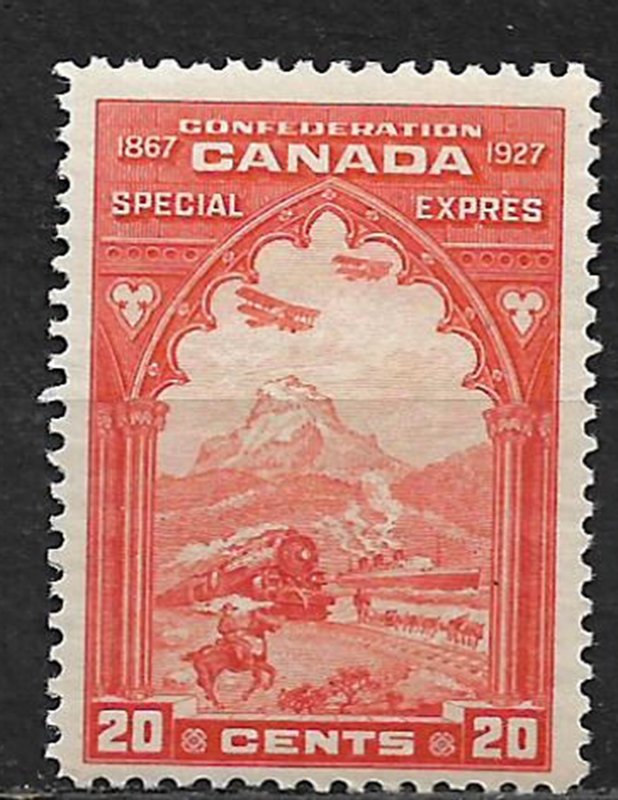 COLLECTION LOT OF # E3 CANADA 1927 VERY LIGHT HINGED CV=$ 35 2 SCAN