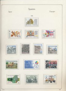 SPAIN 1986/87 MNH +Sheets (Apprx 85 Items)W3525