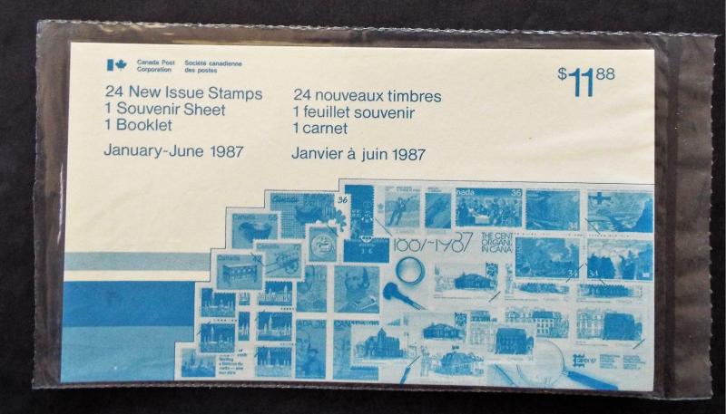 Canada 1987 Sealed Year Set $11.88 Retail