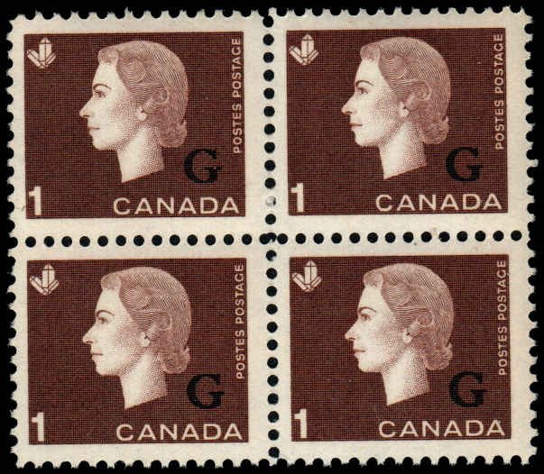 Canada - O46 - Block - MNH - SCV-3.00