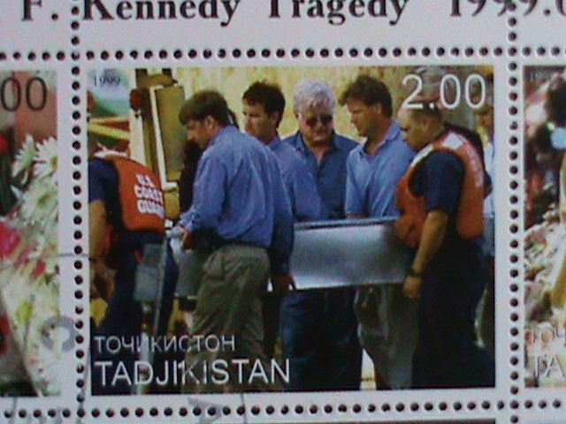 TAJIKISTAN-1999-JOHN F. KENNEDY TRAGEDY -MNH SHEET. VERY RARE