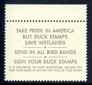 U.S. 1987 Hunting Permit Stamp MNH