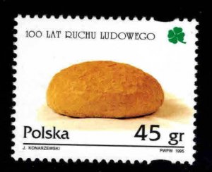 Poland Scott 3248 MNH** Loaf of Bread stamp