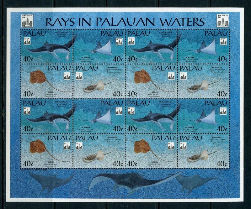 PALAU CLOSEOUT LOT OF MINT NEVER HINGED SHEETS AND ONE SET FACE VALUE  $100+++