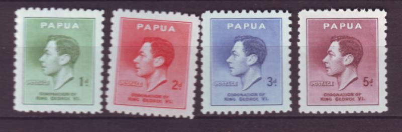 J18874  jlstamps papua new guinea set mh #118-21