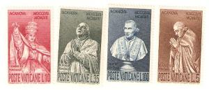 Vatican  Scott # 243-6  Mint  never hinged