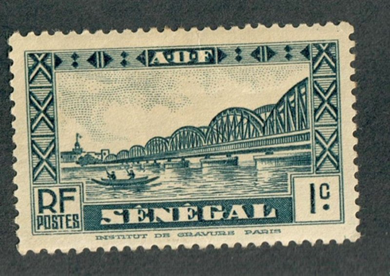 Senegal #142 Mint Hinged single