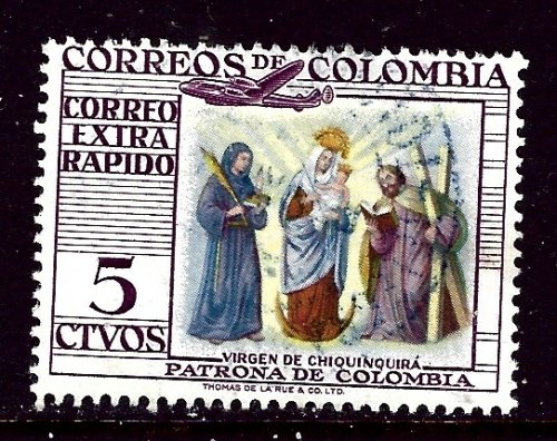 Colombia C262 Used 1954 issue    (ap4294)