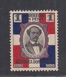 DOMINICAN REPUBLIC SC# 193  FVF/MOG 1914