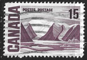 Canada #463i 15c Bylot Island by Lawren Harris