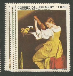 Paraguay SC 1099-1104 MOG (8ctj) 