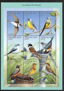 Burkina Faso Stamp 1104  - Birds