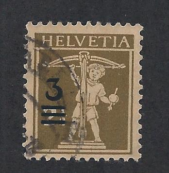 SWITZERLAND SC# 207 FVF/U 1930