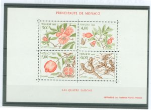 Monaco #1680 Mint (NH) Souvenir Sheet