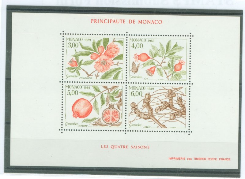 Monaco #1680 Mint (NH) Souvenir Sheet