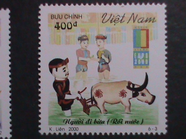 VIETNAM-2000 SC#2971-6-WORLD STAMPS EXPO 2000 ANAHEIM MNH VERY FINE