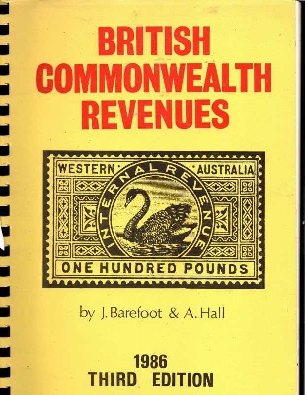 British Commonwealth Revenues by J. Barefoot & A. Hall. 3rd Edition. 1986