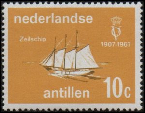 Netherland Antilles 309 - Mint-NH - 10c Sailing Ship (1967) (cv $0.35)